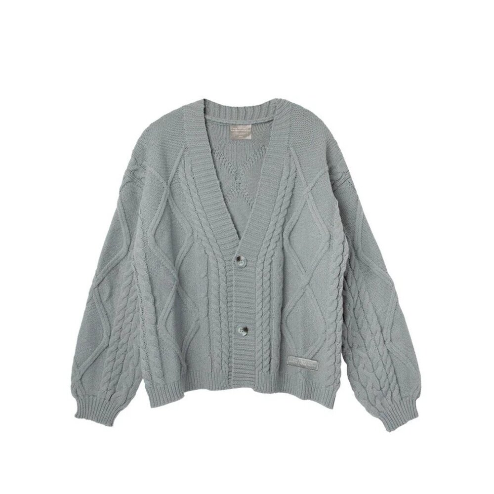 Taylor Swift Light Gray Knit Cardigan